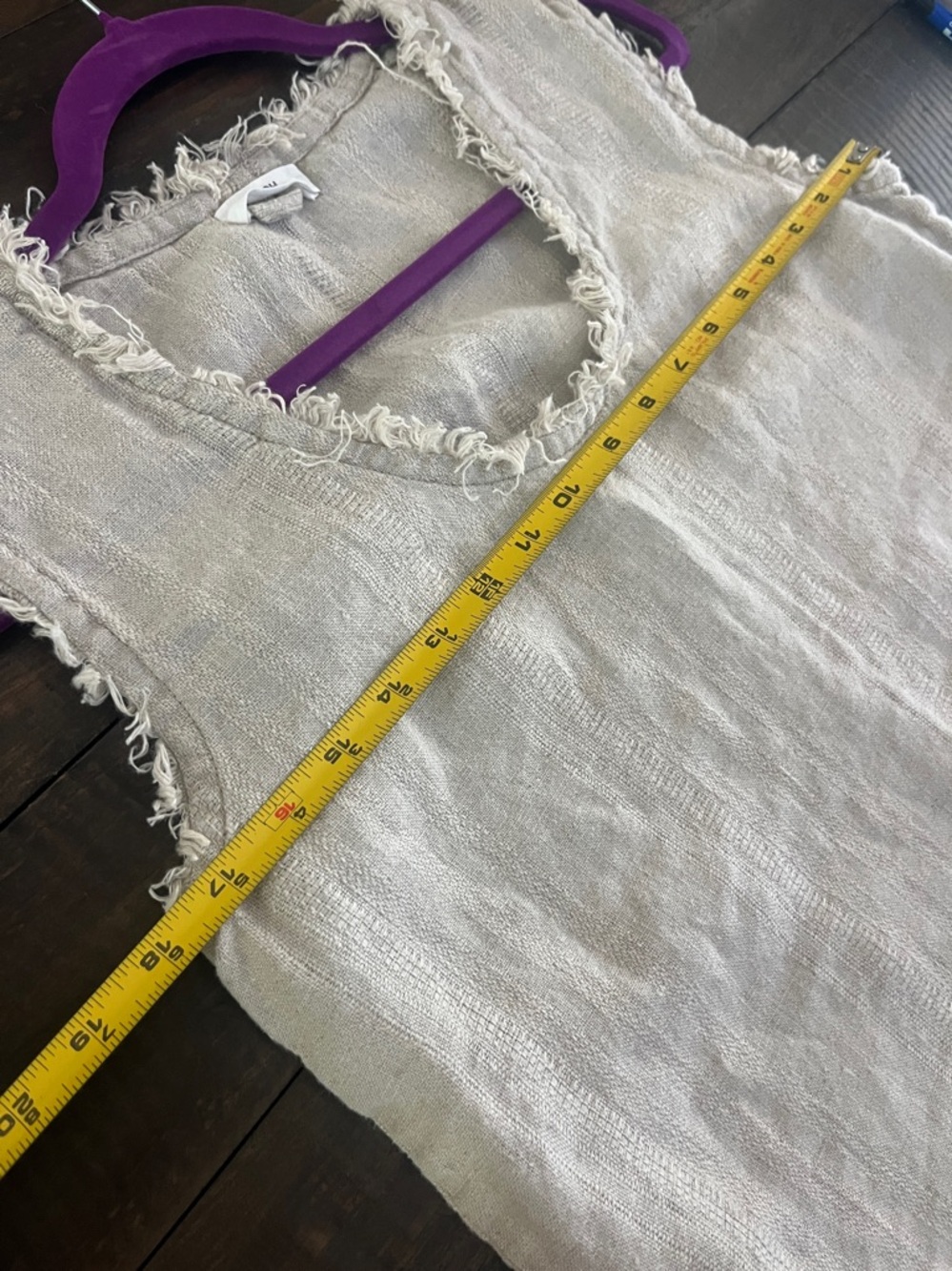 Mikoh Himalaya Linen Frey Sleeves Top - Picture 8 of 10